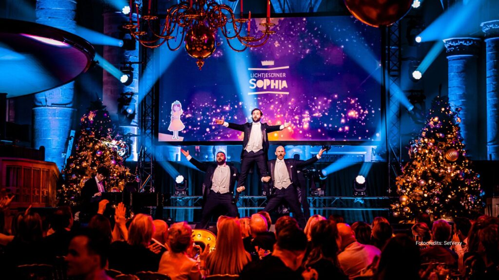 Diamond Baritons tijdens corporate gala optreden